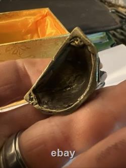 Ruesi Phra Lp Rare Old Thai Buddha Amulet Pendant Magic Ancient Idol#30