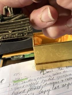 Ruesi Phra Lp Rare Old Thai Buddha Amulet Pendant Magic Ancient Idol#30