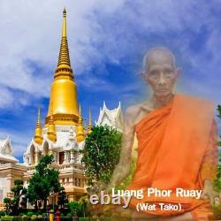 SET 2 PCS THAI BUDDHA AMULET LP RUAY WAT TAKO BUDDiSM BUDDHIST TALISMAN THAILAND