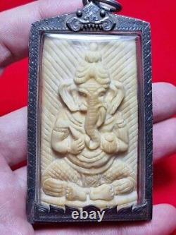 SUPER RARE ITEM! Ganesha Thai Amulet Great Vintage Ganesh Powerful Pendant Old