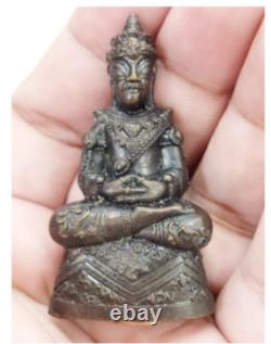 Sacred Phra Seesalang Khmer Luang Pu Ruesi Ling Yai Talisman Thai Buddha Amulet