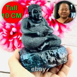 Sankajai Happy Buddha Statue Leklai Immortal Fortune Somporn Thai Amulet #16582
