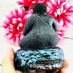 Sankajai Happy Buddha Statue Leklai Immortal Fortune Somporn Thai Amulet #16582
