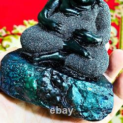 Sankajai Happy Buddha Statue Leklai Immortal Fortune Somporn Thai Amulet #16582
