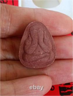 Set 3 pcs Phra Pidta Relieves Debt Luang Pu MahaSila Pendant Thai Buddha Amulet