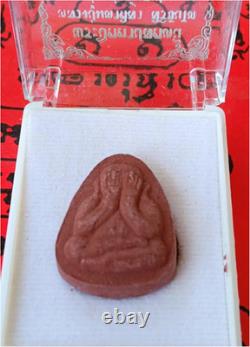 Set 3 pcs Phra Pidta Relieves Debt Luang Pu MahaSila Pendant Thai Buddha Amulet