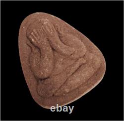 Set 3 pcs Phra Pidta Relieves Debt Luang Pu MahaSila Pendant Thai Buddha Amulet