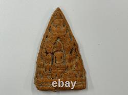 Set of (5) Thai Terracotta Buddha Triangular Votive Tablets, Phra Phim Thailand