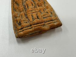 Set of (5) Thai Terracotta Buddha Triangular Votive Tablets, Phra Phim Thailand