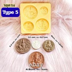 Silicone Mold Thai Amulet Buddha Chocolate Bars Candy Making Resin Crafts DIY