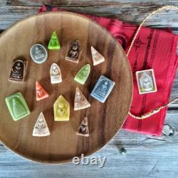 Silicone Mold Thai Amulet Buddha Chocolate Bars Candy Making Resin Crafts DIY