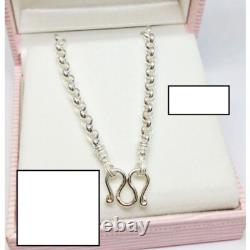 Silver 925 Necklace Phra 1 Hook Pendant Thai Amulet Lucky Buddha 24 #241105