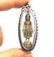 Silver Jatukam Ramathep Standing Thai Buddha Amulet Miracle Maker Pendant Rare