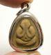 Small Phra Pidta Maha Sanay Lp Toh Blessed 1975 Pita Buddha Pendant Success Rich