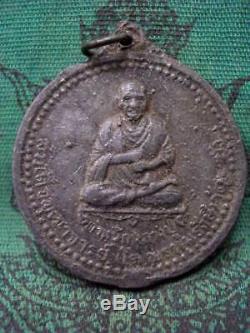 Somdej LP Toh Thamcha Narayana God Wat Rakang be. 2411 Old Thai Buddha Amulet