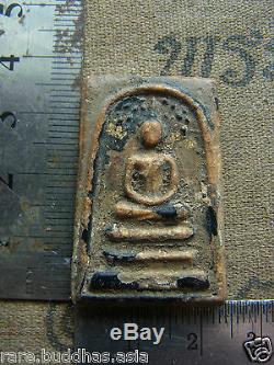 Somdej Toh Bangkhunprom Phim prok poh 160 yr powerful Thai Buddha Amulet