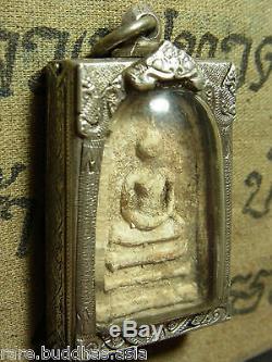 Somdej Toh Bangkhunprom Phim song Chedi 160 yr powerful Thai Buddha Amulet