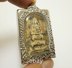 Somdej Toh Wat Rakang Antique Buddha Yodkhunpol Thai Real Miracle Amulet Pendant