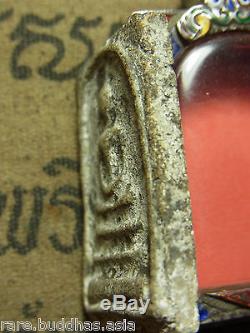 Somdej Toh Wat Rakhang Thai Buddha, 160 yr old Phim Yai Silver casing