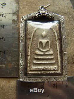 Somdej Toh Wat Rakhang Thai Buddha Amulet Phim Ket Thaloo Soom, Antique case