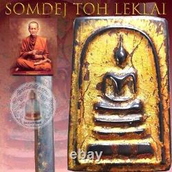 Somdej Toh leklai wat rakang phra Charm Rare amulet Thai Buddha Amulet Buddhism