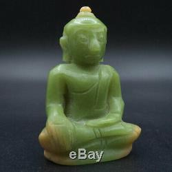 Stone Carved Buddha Gigantic Statue Glow In The Dark Thai Amulet Protect Life