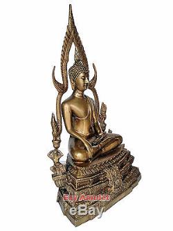 Stunning Hot 64 Years Sakyamuni Buddha Thai Thibetan Burma Amulet Bronse Statues