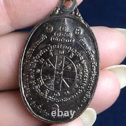 THAI TOP Famous Coin Luang Phor Koon Talisman Pendant Magic Luck Charm