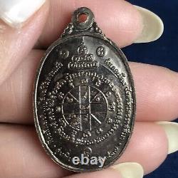 THAI TOP Famous Coin Luang Phor Koon Talisman Pendant Magic Luck Charm