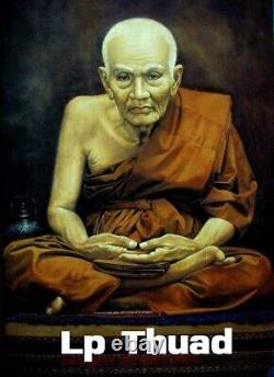 TOP 100% Real PHRA LP THUAD Thai Buddha Amulet Lp Tuad Healing Protect Pendant