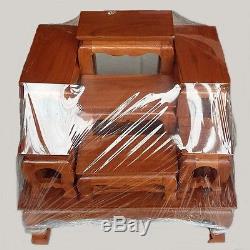 Tables Altar Amulets Nice Teak Set 7 Pc Mini Wood Buddha Thai Strong Worship 14