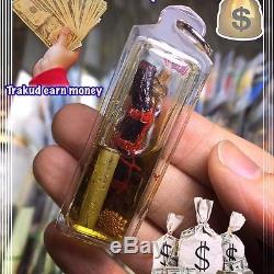 Takrud Earn Money (3rd Batch) Phra Arjarn O, Thai Buddha Amulet Magic Luck Rich