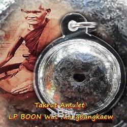 Takrut Amulet Lucky Genuine Thai Buddha Magic LP BOON Powerful Yantra Talisman