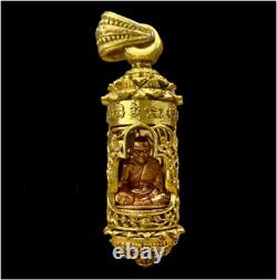 Takrut Khun Setthi Luang Pho Wan Thai Buddha Amulet Attraction Success Blessed