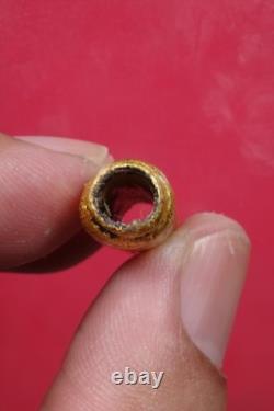 Takrut Luang Pu Kalong Wat Khao Laem BE 2550. Thai Buddha Amulet Card # 4