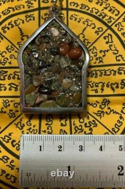 Talisman Buddha Magic Thai Amulet Leklai Cluster Badge Eye Naga Pendant Love Sex