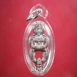 Tewada Noy, Phra Achan Tom Wat Ta Subang BE 2567, thai buddha amulet & card #2