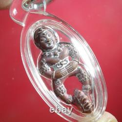 Tewada Noy, Phra Achan Tom Wat Ta Subang BE 2567, thai buddha amulet & card #2