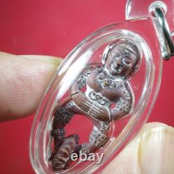 Tewada Noy, Phra Achan Tom Wat Ta Subang BE 2567, thai buddha amulet & card #2