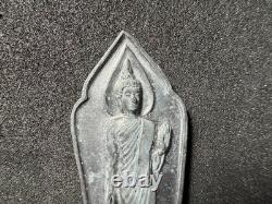 Thai Amulet 25 Phutta Sawat B. E. 2500 Leela Walking Buddha