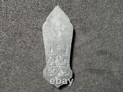 Thai Amulet 25 Phutta Sawat B. E. 2500 Leela Walking Buddha