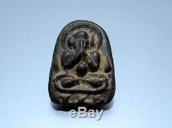 Thai Amulet Antique Phra Pidta LP Boon Buddha Necklace Rare Pendant Lucky Brand