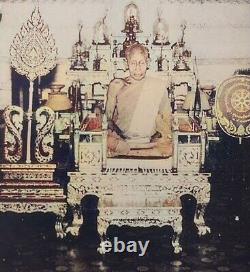 Thai Amulet Birthday Buddha LP Jai Wat Sadet Mixed Gold Year 1951-1952 Luck Rare