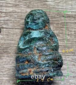 Thai Amulet Buddha Ancient Kru Ayutthaya Wealth Lucky Charm