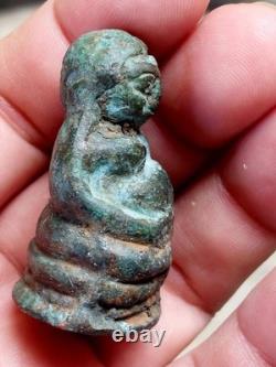 Thai Amulet Buddha Ancient Kru Ayutthaya Wealth Lucky Charm