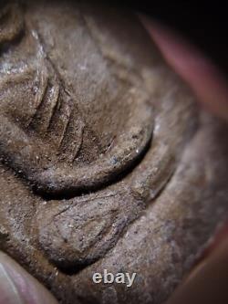 Thai Amulet Buddha Ancient Talisman L. P. Klai Wat Suan Khan Rare, Real