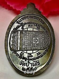 Thai Amulet Buddha Charm Talisman Holy Phra Lp Koon Wat Banrai Be. 2557 Old K969