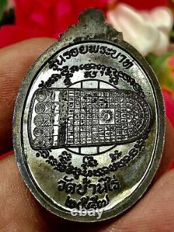 Thai Amulet Buddha Charm Talisman Holy Phra Lp Koon Wat Banrai Be. 2557 Old K971