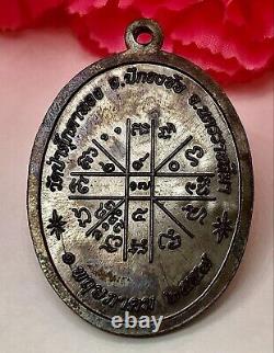 Thai Amulet Buddha Charm Talisman Holy Phra Lp Koon Wat Banrai Be. 2558 Old K976