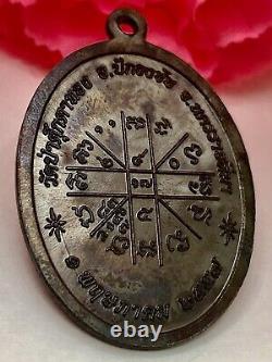 Thai Amulet Buddha Charm Talisman Holy Phra Lp Koon Wat Banrai Be. 2558 Old K976